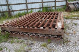 Lot of 3 of cattle guards, 9' x 12'