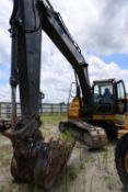 2022 John Deere 160G LC Hydraulic Excavator. 2,593 Operating Hours, PIN: 1FF160GXKNF058505, Machine