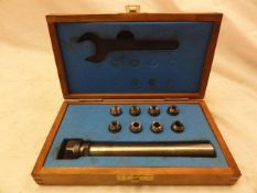 Valenite VE7560 SAC16 Kit. ER16 Straight Shank Collet Holder. 3/4 inches Diameter. (8) Assorted E...