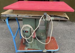 A Wadkin Bursgreen cutting bench.