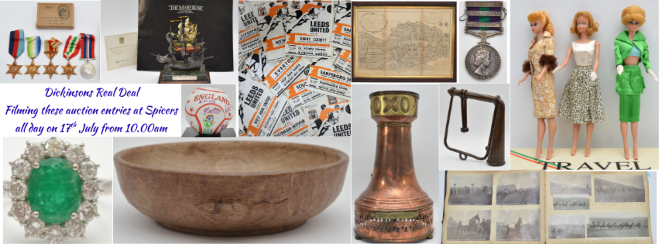 Silver Jewellery, Silver, Watches. To include Items from Dickinson's Real Deal valuation day July.