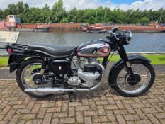1963 BSA Golden Flash A10, 650cc. Registration number 250 EUG. Frame number painted over (GA7