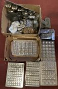 Assorted vintage metal food and confectionery moulds. (2 Boxes)