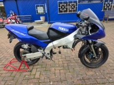 1998 Yamaha YZF 1000R Thunderace, project, 1002cc. Registration number R620 WUY. Frame number
