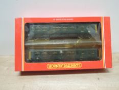 Hornby 00 Gauge, R267 BR 2-Car DMU Class 110 Blue, in original packaging and boxed