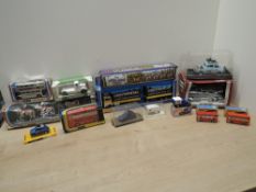 Mixed Boxed Die-casts, Corgi 471 London Transport Silver Jubilee Bus, 469 London Routemaster Bus, 41