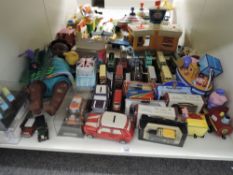 Mixed Die-casts and Toys, Corgi London 2012 Mini, boxed, Scalextric, Mini, boxed, Great British
