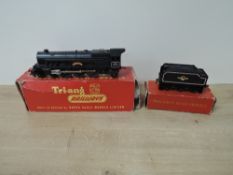 Tri-ang Railways 00 Gauge, R50 BR Loco & R30 Tender Princess Victoria 46205, both boxed, very little