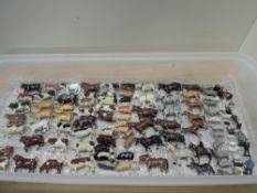 Britains and similar Lead Farm Animals and Figures, Cows, Horses, Pigs, Sheep, Chickens, Turkeys,