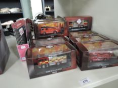 Atlas Classic Fire Engine Models, 11 in total, all boxed with certificates