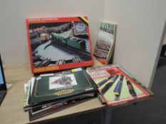 Hornby 00 Gauge R410 Operating Turntable Set, boxed along with Hornby, Lima and similar 1970's and