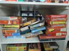 Mixed Vintage Card and Wooden Jigsaws, Philmar Prestige 1200 pc Roman Triumph, Waddingtons x3, Tower