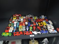 Playworn Die-casts, 1990's including Corgi, Matchbox, Mattel and similar, 50+