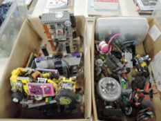 Loose Lego, Teenage Mutant Ninja Turtle including Shellraiser Street Chase, Lair Attack, Shreeder'