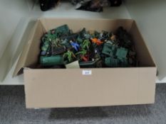 Plastic Military Figures, Vehicles and Guns, Britains, Cresent, Timpo Western, Hong Kong, 150+