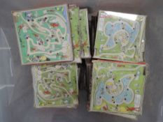 Gibbs Ball & Box Puzzles, No 1 All Sports x 18, The Village x 11, No 3 The Country Ramble x 18, No 4