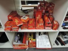 Tri-ang 00 Gauge Accessories, and Empty Boxes, R60 Ticket Office, R70 Level Crossing, R62 Waiting