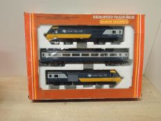 Hornby 00 Gauge, High Speed Train Pack R370 HST Power Car, R371 Dummy Power Car, R426 BR Intercity
