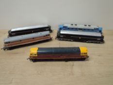 00 Gauge Double Ended Locomotives, Tri-ang R357 Co-Co NSWR Maroon 42202, Lima BR light brown