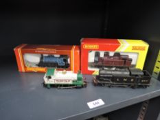 Hornby & Hornby Dublo 00 Gauge Tank Enginres and Tank Loco's, R057 0-4-0 C&R Caledonian Saddle Tank,