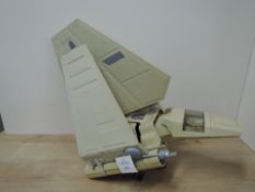 1984 LFL Lucas Films Ltd Kenner Productions Plastic Model, Star Wars Imperial Shuttle, in good cond