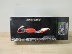 Minichamp 1:12 scale Die-cast, 122 011203 Ducati 996 John Reynolds British Superbike Champion