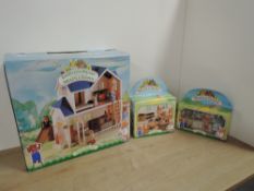 Ban Dai My Favourite Place to Be Mappletown, Post Office House, Post Office House Set and The Bear