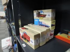 Modern Corgi Die-casts, Limited Edition 27501 Aaron Henshall, 10101 British Road Services, both with