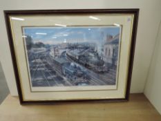 Prints after BJ Freeman, Elegance & Industry 60cm x 75cm and Sharing The Moment Limited Edition