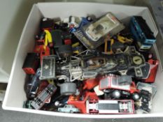 Mixed Playworn Die-casts, Corgi, Burago, Lledo etc 70+, all well played