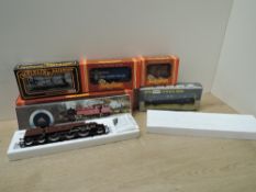 00 Gauge, Hornby R055 2-6-4 LMS Tank Locomotive 2300, R727 Mcvities Biscuits Closed Van, R723