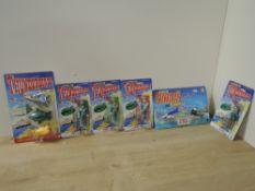 1990's Matchbox 3 3/4'' Thunderbirds Figures and Accessories, Scott Tracy, Thunderbirds 1,2,3,