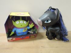 C E Products Disney Pixar Toy Story Alien in original packaging and a 2005 MGA Bratz Ponyz Pony with