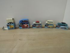 Corgi Die-casts with boxes, 210 Citreon DS19, green body and black roof, very little wear, box