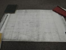 Lima Works Two Truck Shay Logging Locomotive Drawings in card tube, rolled