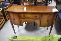 A reproduction Regency sideboard, width approx. 122cm
