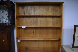 A vintage pine dresser, dimensions approx. H206 W120 D49cm