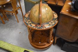 A vintage Globe drinks cabinet