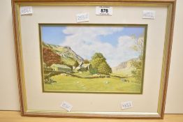 *Local Interest* Erie Hancock (British Contemporary) Pastel 'Sadgill Longsleddale' an attractive