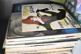 A collection of 20th-century vinyl records, to include many orchestral titles and popular artists