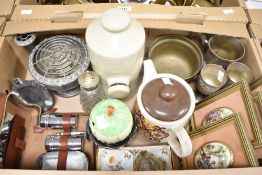 A pair of Royal Crown Derby Derby Posies' octagonal dishes in original box, a vintage mens