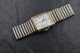A gent's quartz wrist watch by Mappin & Webb having a Roman numeral dial with date aperture to