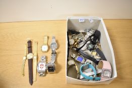 An assortment of wristwatches, including DKNY, Rotary, Ostara, Lipsy London, and Limit