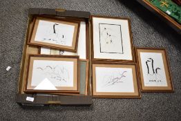 A quantity of 20th-century framed prints, to include a selection of Canadian Goose prints after