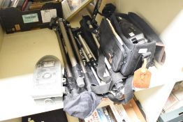 A selection of 20th-century Bird watching equipment, to include a Wingscapes Digital Birdcam, a