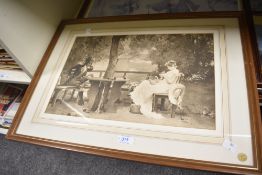 A selection of framed 20th-century prints, to include The Old Custom House, Liverpool, Looking South