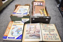 Four modern Stanley Gibbons Simplified Catalouge Stamps of the World in colour from 2005; sold