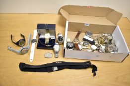 An assortment of wristwatches, including Elgin, Sekonda, Montine and Accurist