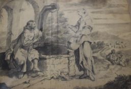 Charles Compton (British 1828 - 1884) a folder containing a collection of sketches mainly portrait