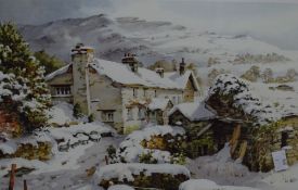 *Local Interest* After Judy Boyes (British 1943) Lithograph 'Betty Cottage, Troutbeck' Lithograph, a